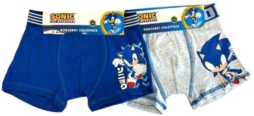 BOKSERKI SONIC THE HEDGEHOG ZESTAW 2-pack MAJTKI 128