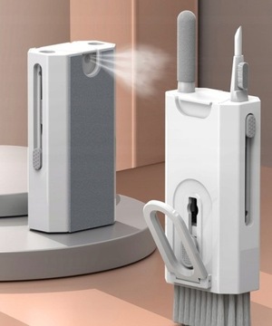 НАБОР ДЛЯ ЧИСТКИ КЛАВИАТУРЫ НАУШНИКОВ 8 В 1