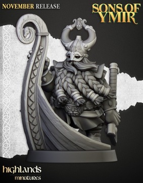 Dwarf Lord #2 - Highlands Miniatures - Minifaktura