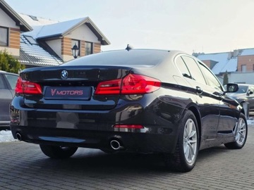 BMW Seria 5 G30-G31 Limuzyna 520d 190KM 2018 BMW Seria 5 Edition Luxury Line___520d 190KM Automat LED Skora Kamera Keyl, zdjęcie 20