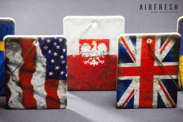 ZAWIESZKA ZAPACHOWA FLAGA POLSKI