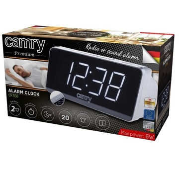 AM/FM 230 В РАДИО ЧАСЫ С ЖК-ДИСПЛЕЕМ CR1156