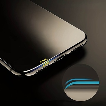 SZKŁO DO APPLE IPHONE 15 PRYWATYZUJĄCE ANTYSZPIEGOWSKIE CAŁY EKRAN 5D