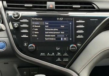 Toyota Camry IX Sedan 2.5 Hybrid Dynamic Force 218KM 2019 Toyota Camry Salon Polska, Serwis ASO, Gwarancja,1 rej III 2020r. 2.5 218KM, zdjęcie 8