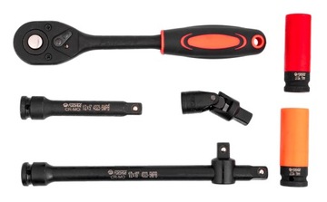 НАБОР ТОРЦЕВЫХ КЛЮЧЕЙ УДАРНОГО ГОЛОВКИ КЛЮЧ КОЛЕСО 32 ЭЛЕМЕНТА. 1/2