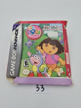 GAME BOY DORA THE EXPLORER SUPER STAR ADVENTURES