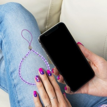 Хрустальные украшения-цепочки для вашего мобильного телефона