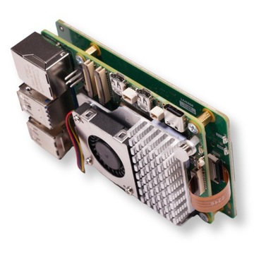 Адаптер PCIe для Raspberry Pi 5 для накопителей NVMe 2230 2242 2280 от Pineberry Pi