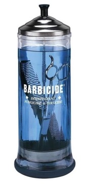 BARBICIDE SZKLANY POJEMNIK DO DEZYNFEKCJI NARZĘDZI O POJEMNOŚCI 1100 ML DUŻ
