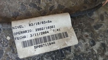 1U0919275 SENZOR PDC SVAZEK KOMPLETNÍ SEAT ALTEA