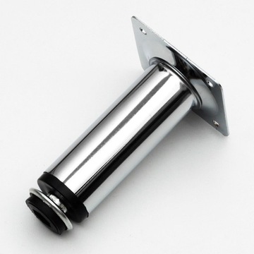 4x НОЖКА МЕБЕЛЬНАЯ НОЖКА ХРОМ РЕГУЛИРУЕМАЯ НОЖКА ПОД ШКАФ В15СМ ДЕШЕВЛЕ на 30%