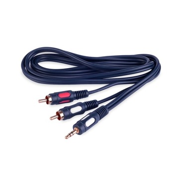 Kabel Jack 3,5mm do 2x RCA CHINCH VITALCO 7,5m