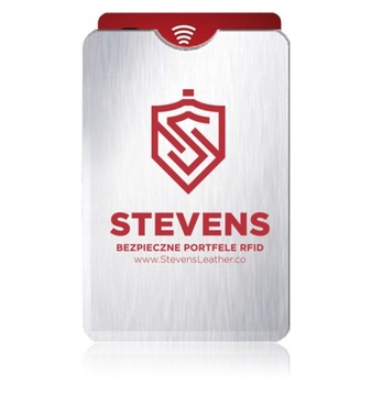 Etui Ochronne STEVENS 100% Karty Zbliżeniowe RFID