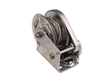 РУЧНАЯ ТРОСОВАЯ ЛЕБЕДКА ИЗ НЕРЖАВЕЮЩЕЙ СТАКИ 800 КГ