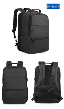 Большой, вместительный рюкзак для ноутбука с диагональю 18 дюймов Tigernu T-B3905 RFID USB графитовый