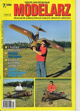 Modelarz 7/2004 SZD-42-2 Jantar-2, fregata proj 1135 Swirepyj