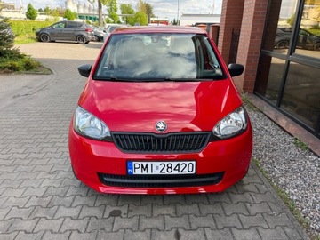 Skoda Citigo Hatchback 5d 1.0 60KM 2016 Skoda Citigo 1.0 benzyna 60 KM zarejestrowany w PL zadbany mozliwa zam, zdjęcie 4