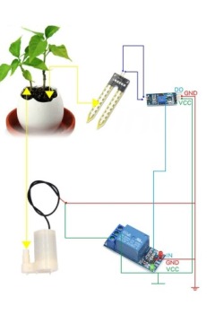 Система автоматического полива растений — набор для самостоятельной сборки DIY KIT