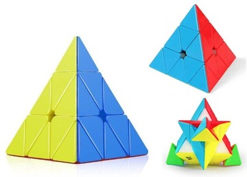 KOSTKA LOGICZNA PIRAMIDA 3x3 PYRAMINX SZYBKA