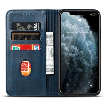 MAGNETYCZNE ETUI REALME C67 4G BLUE PORTFEL ETUI NA TELEFON