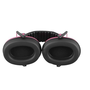 NAUSZNIKI WYGŁUSZAJĄCE DŹWIĘKI OCHRONNE LEKKIE REDUKUJĄCE HAŁAS RÓŻOWY