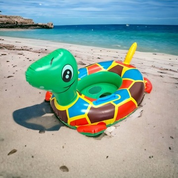 НАДУВОЧНОЕ КОЛЬЦО ЧЕРЕПАХА ДЛЯ ПЛАВАНИЯ В БАССЕЙНЕ