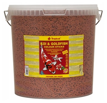 Tropical Koi & Goldfish Colour Sticks 21l/1,6kg