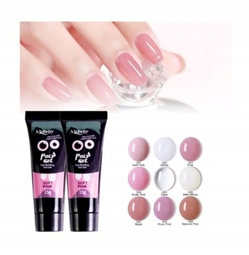 НАБОР ACRYLGEL FLEXY GEL ФОРМЫ ДЛЯ АКРИГЕЛЯ + ЛАМПА