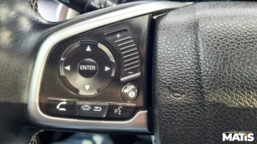 Honda Civic X Sedan 4d 1.5 VTEC Turbo 182KM 2017 Honda Civic 1.5T 183KM manual navi skora 2xPDC szyberadch 1 rej 2018R asys, zdjęcie 21