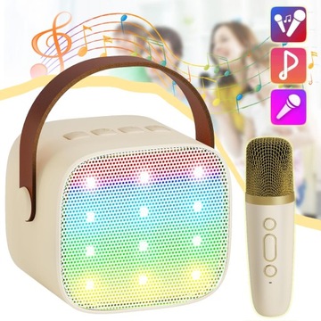 MASZYNA DO KARAOKE DLA DZIECI I DOROSŁYCH, GŁOŚNIK BLUETOOTH DO KARAOKE