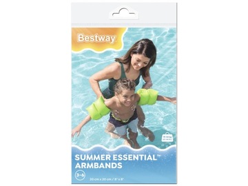 dmuchane PŁYWACZKI NA BASEN dla dzieci RĘKAWKI do nauki pływania BESTWAY