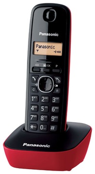 Panasonic KX-TG1611PDR Telefon bezprzewodowy ,FV,nowy