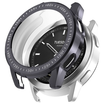 Obudowa z osłoną ekranu na zegarek Xiaomi Watch S3 47 mm, Bizon, case