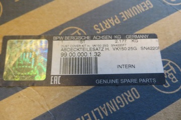 КРЫШКА ТОРМОЗНОГО БАРАБАНА BPW 99.00.000.1.32