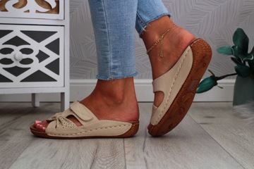 ЛЕГКИЕ ЖЕНСКИЕ ШЛЕПАНЦЫ С УДОБНЫМ ПРИШИВАННЫМ НИЗОМ