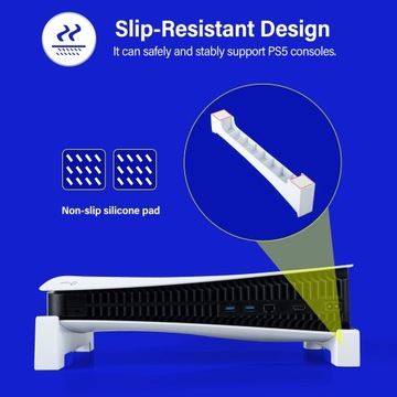 ГОРИЗОНТАЛЬНАЯ ПОДСТАВКА ДЛЯ ЦИФРОВОЙ КОНСОЛИ PLAYSTATION 5