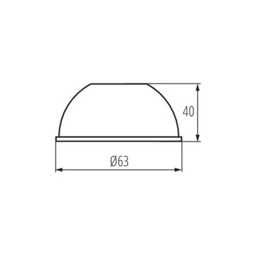 Отражатель для светильников Kanlux REF ATL1-18W-S36