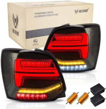 VLAND Lampy POLO MK5 6R 6C 2009-2018 LED Lightbar