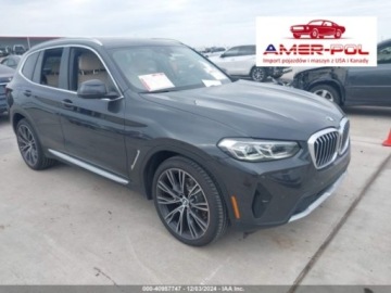 BMW X3 G45 2024 BMW X3 2024r., 2.0L 2.0 Benzyna 248KM