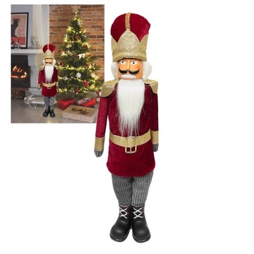 Dziadek do orzechów żołnierz Świąteczny wys. 55cm