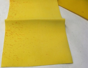 Прочный материал татами, полосы 23 х 117 см. ЖЕЛТЫЙ