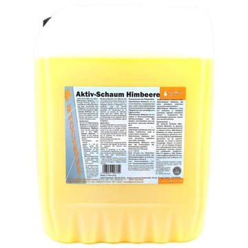 AKTYWNA PIANA do mycia samochodu MALINOWA 20kg NEUTRALNA t-foam ŚNIEG