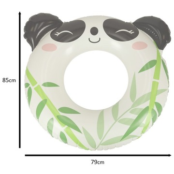 Koło do pływania dmuchane panda dla dzieci 3-6lat 60kg BESTWAY 36351