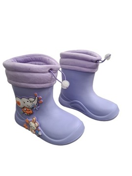 ДЕТСКИЕ РЕЗЬБОВЫЕ БОТИНКИ J369 ФИОЛЕТОВЫЙ РАЗМЕР. 29