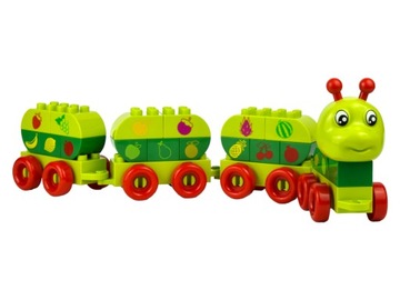 БОЛЬШИЕ БЛОКИ ПОЕЗД ABC ИГРА СЕНСОРНАЯ ОБРАЗОВАТЕЛЬНАЯ МОНТЕССОРИ ПАЗЛ 49 СМ