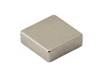 1x magnes neodymowy płytkowy 40x40x15 magnesy