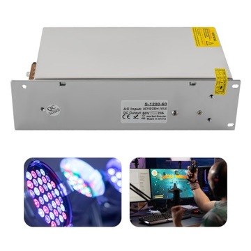 ТРАНСФОРМАТОР ПОСТОЯННОГО ТОКА 60В 20А 1200ВТ БЛОК ПИТАНИЯ 220В