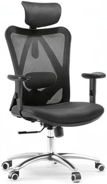 Używane Ergonomiczne krzesło biurowe SIHOO M18-M148, zagłówek
