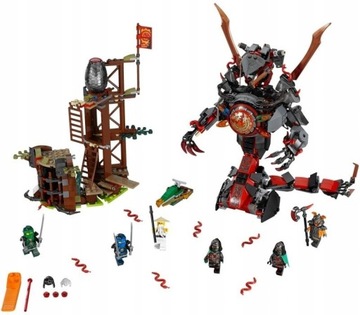 Совместим с Ninjago Time Serpent 70626.