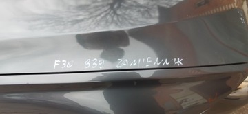 ЗАМЕНА МАСКИ BMW F30 F31 B39 MINERALGRAU